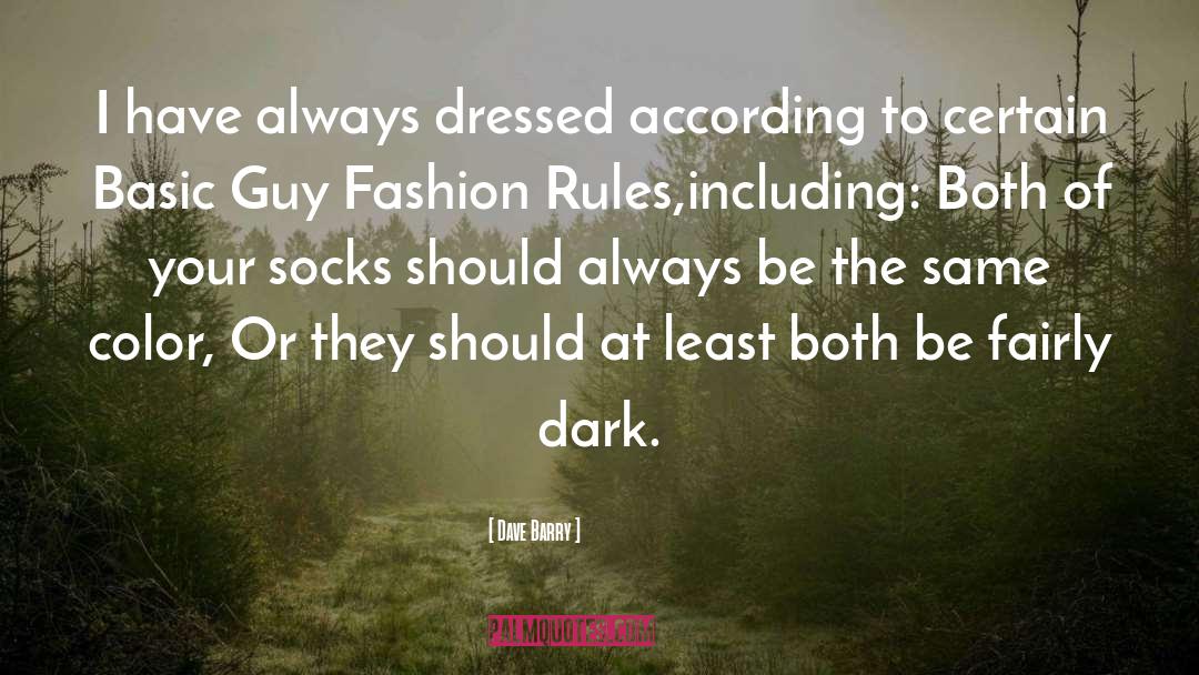 Sock quotes by Dave Barry
