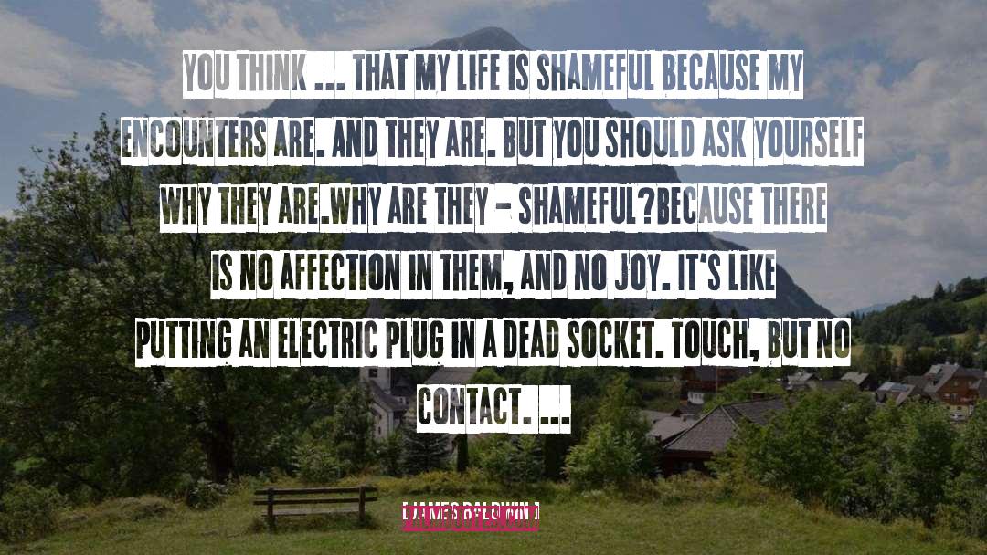 Socket quotes by James Baldwin