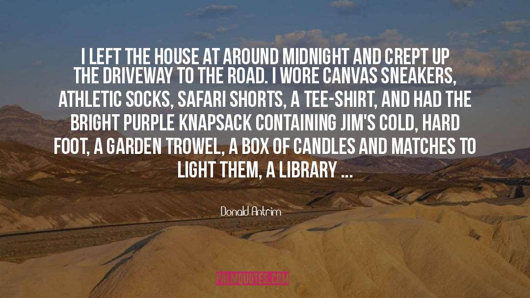 Socks And Sandals quotes by Donald Antrim