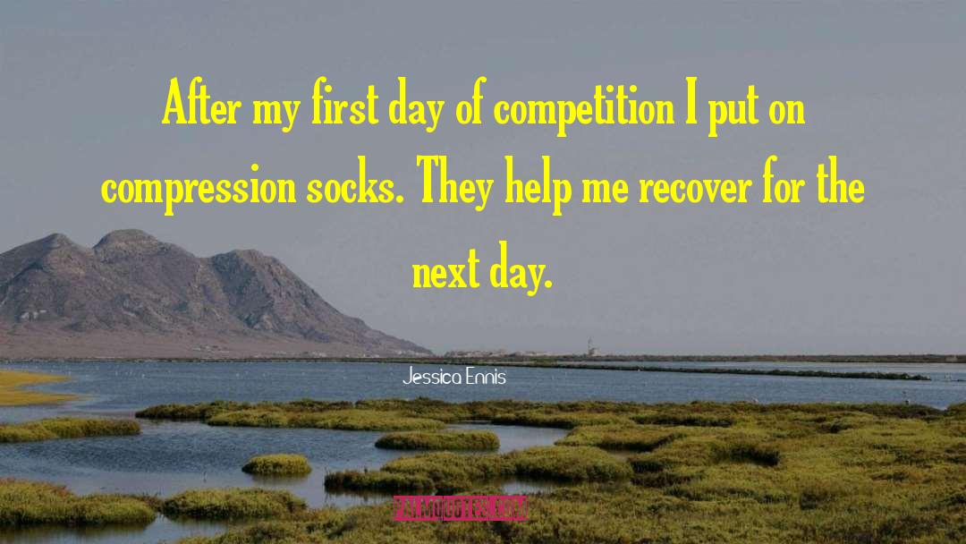 Socks quotes by Jessica Ennis