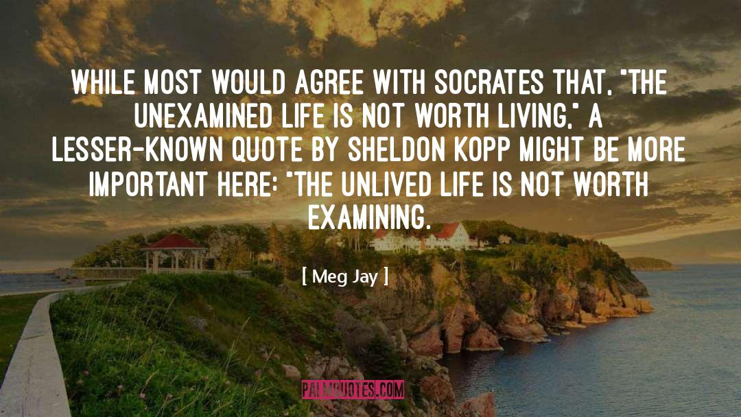 Socrates quotes by Meg Jay