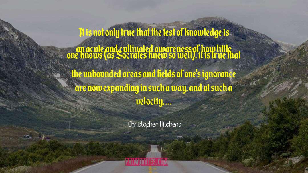 Socrates quotes by Christopher Hitchens