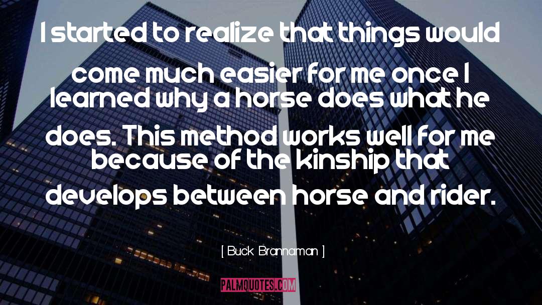 Socratic Method quotes by Buck Brannaman
