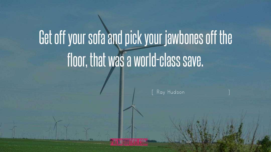 Sofas quotes by Ray Hudson