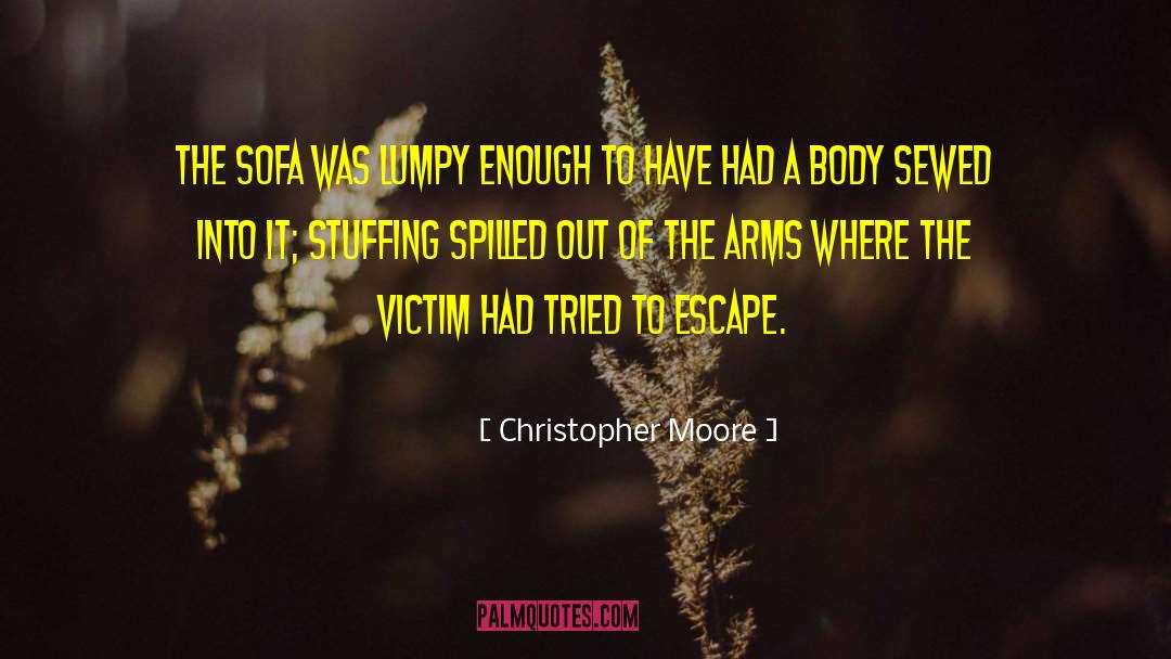 Sofas quotes by Christopher Moore