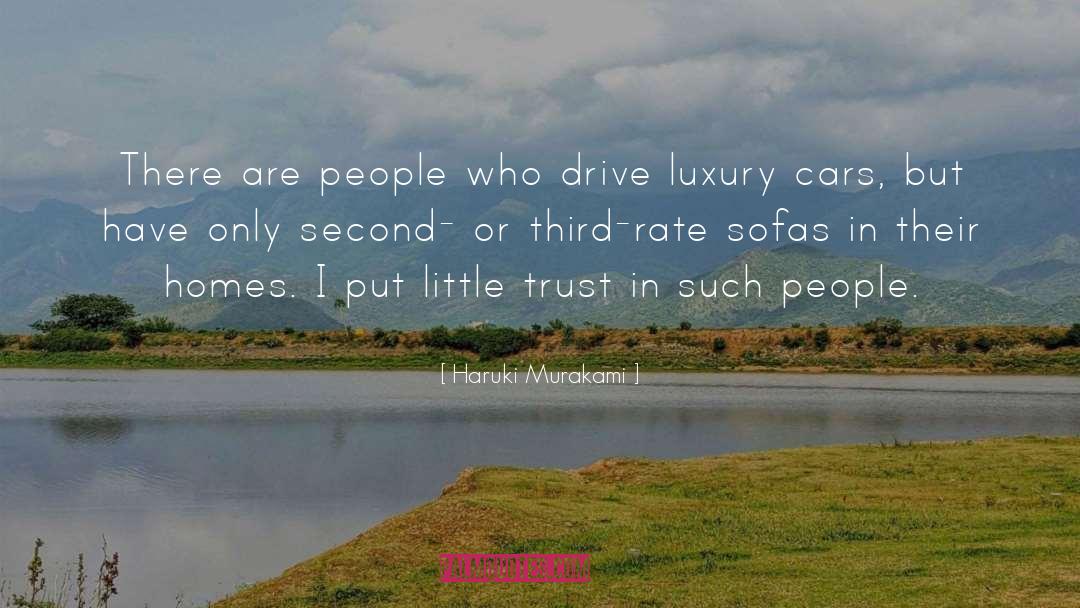 Sofas quotes by Haruki Murakami