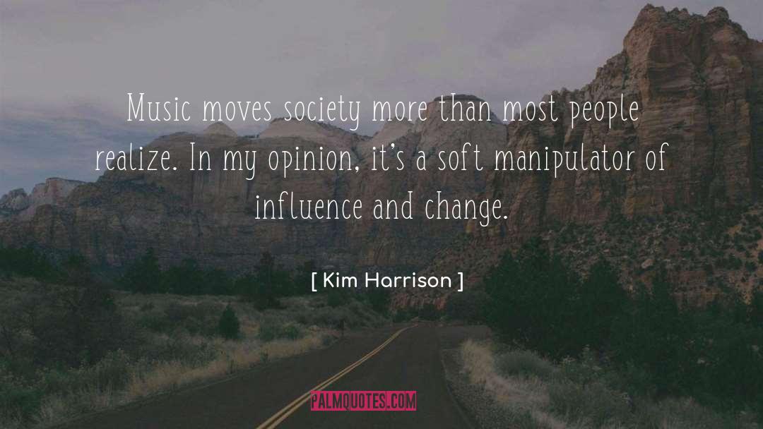 Soft quotes by Kim Harrison