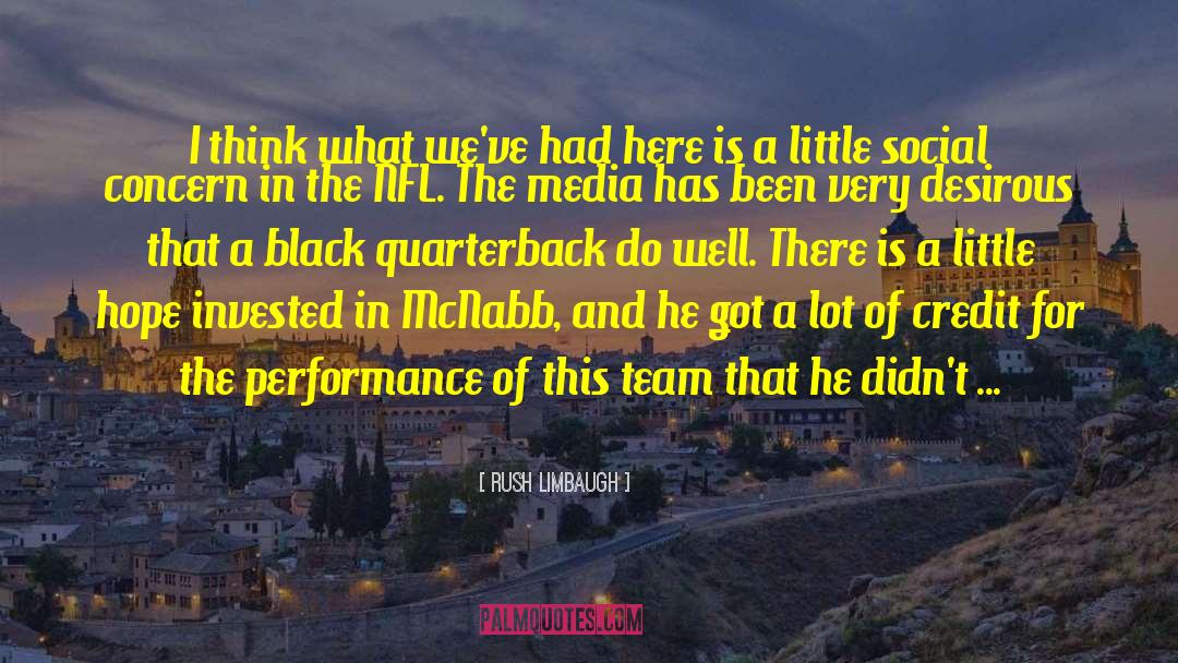 Softball Team quotes by Rush Limbaugh