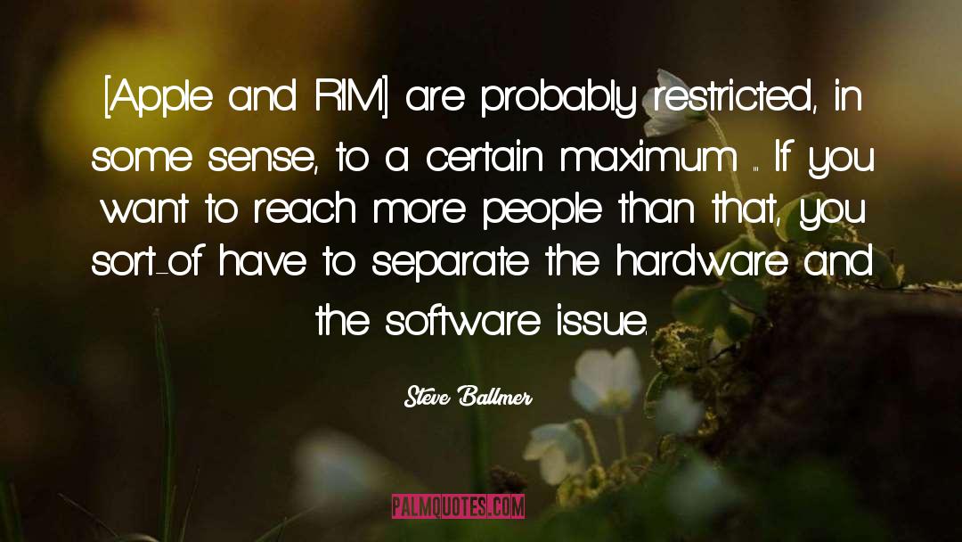 Software Architecture quotes by Steve Ballmer