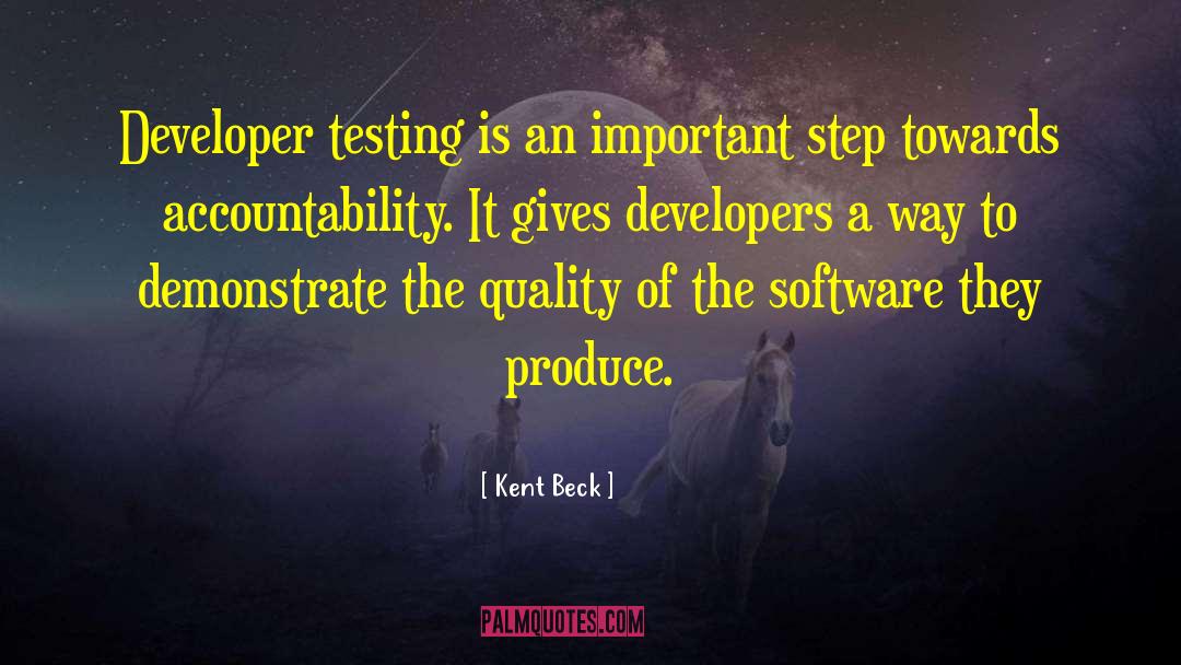 Software Craftmanship quotes by Kent Beck