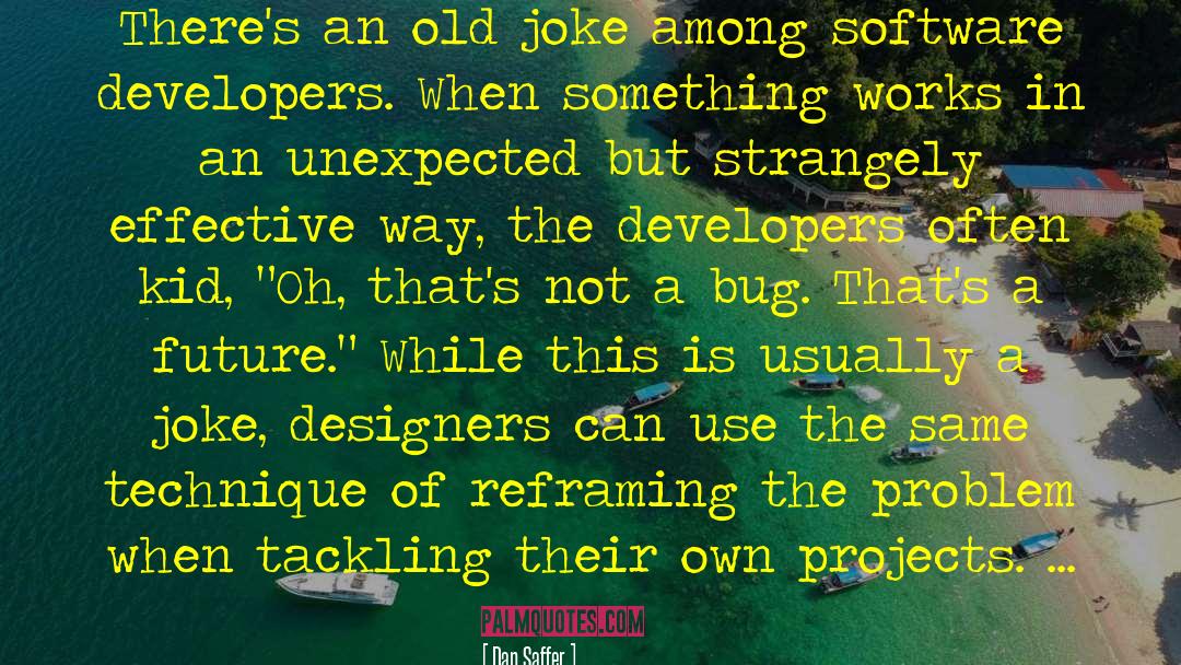 Software Developers quotes by Dan Saffer