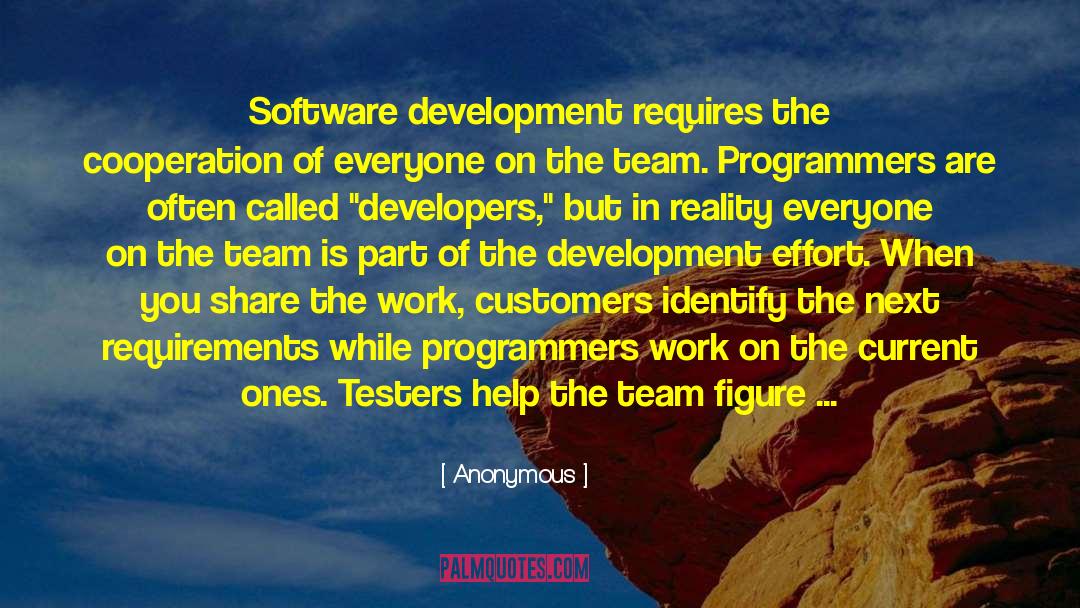 Software Development quotes by Anonymous