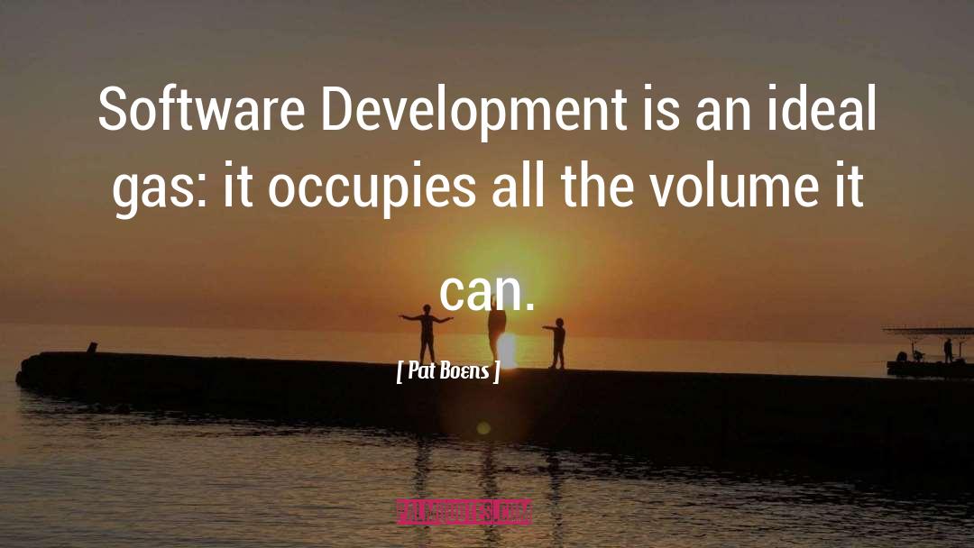 Software Development quotes by Pat Boens