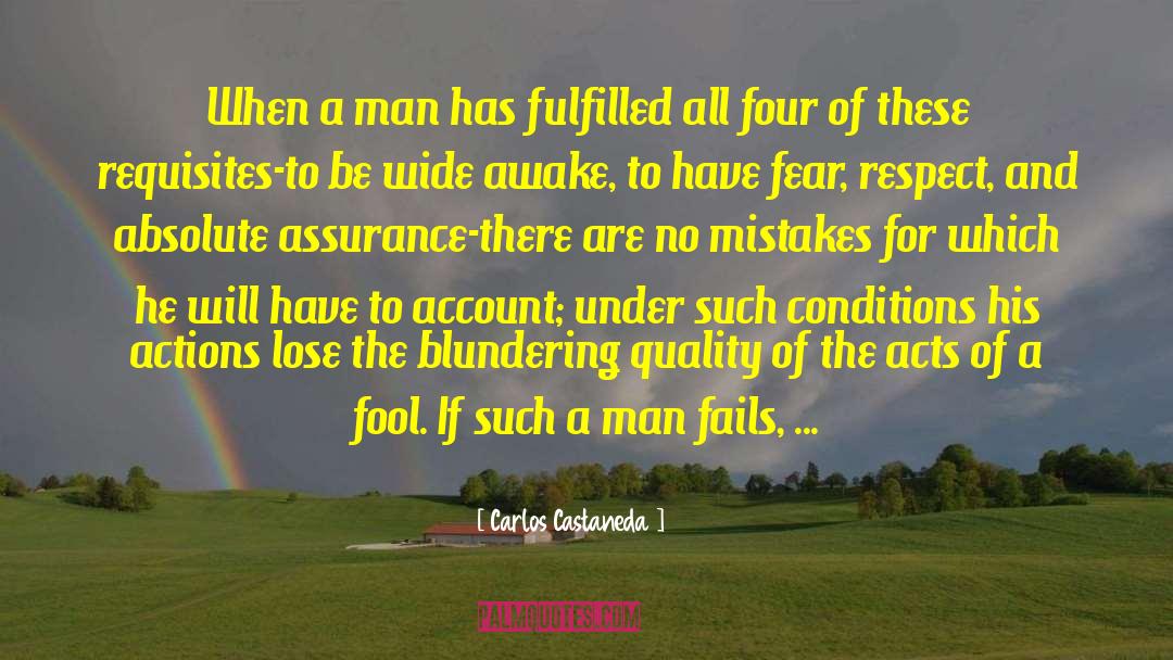 Software Quality Assurance quotes by Carlos Castaneda