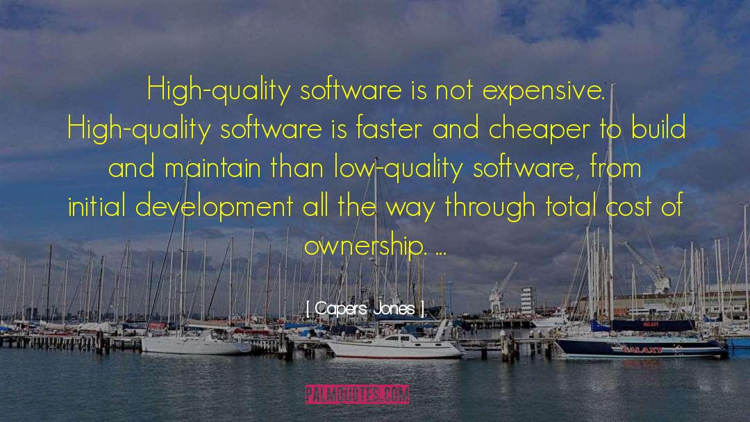 Software Quality Assurance quotes by Capers Jones