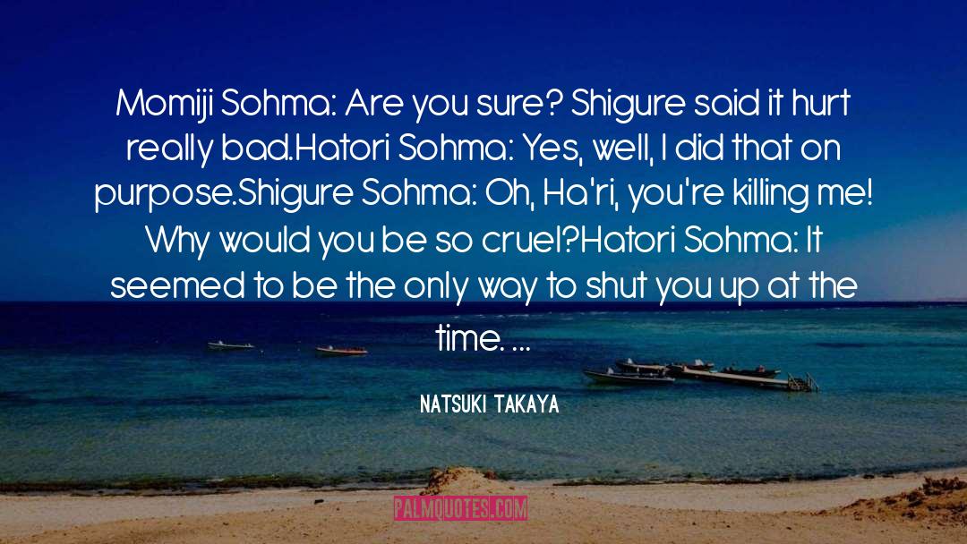 Sohma quotes by Natsuki Takaya