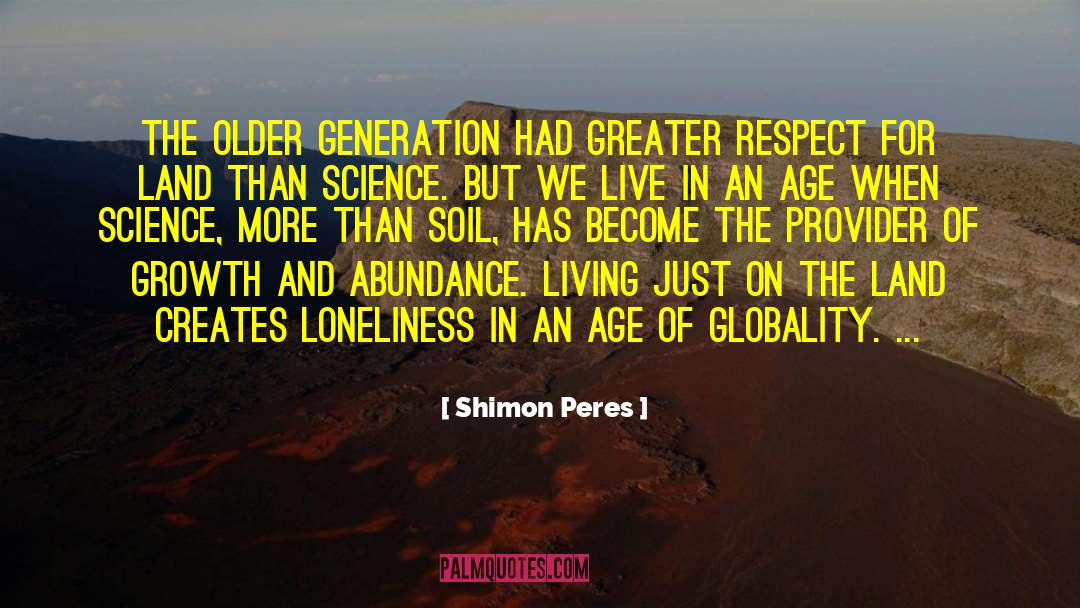 Soil Erosion quotes by Shimon Peres