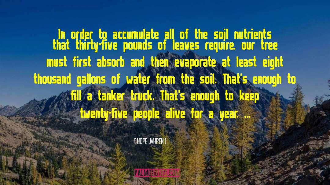 Soil Pollution quotes by Hope Jahren