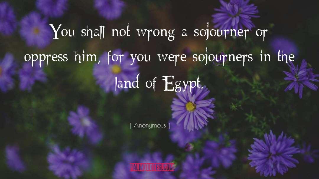 Sojourner quotes by Anonymous