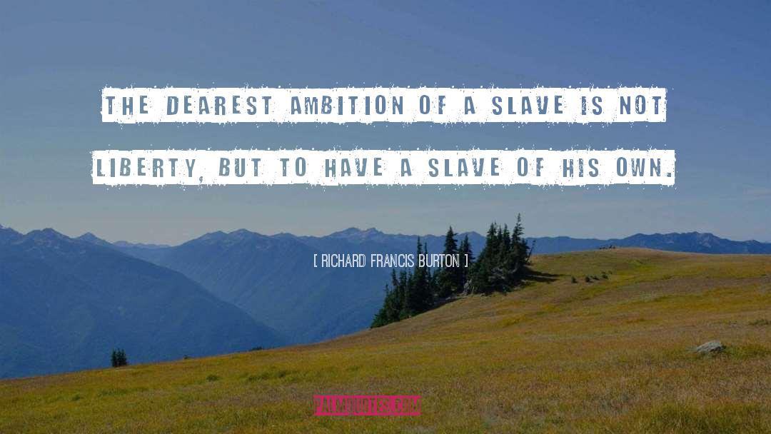 Sojourner Truth Slave quotes by Richard Francis Burton