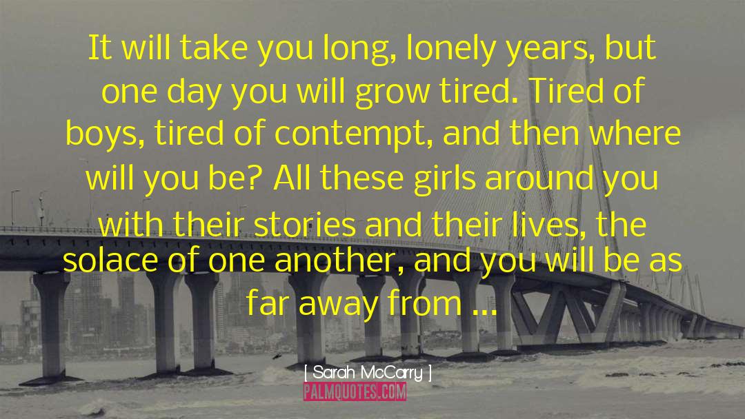 Solace quotes by Sarah McCarry