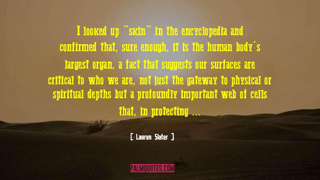 Solar Cells quotes by Lauren Slater