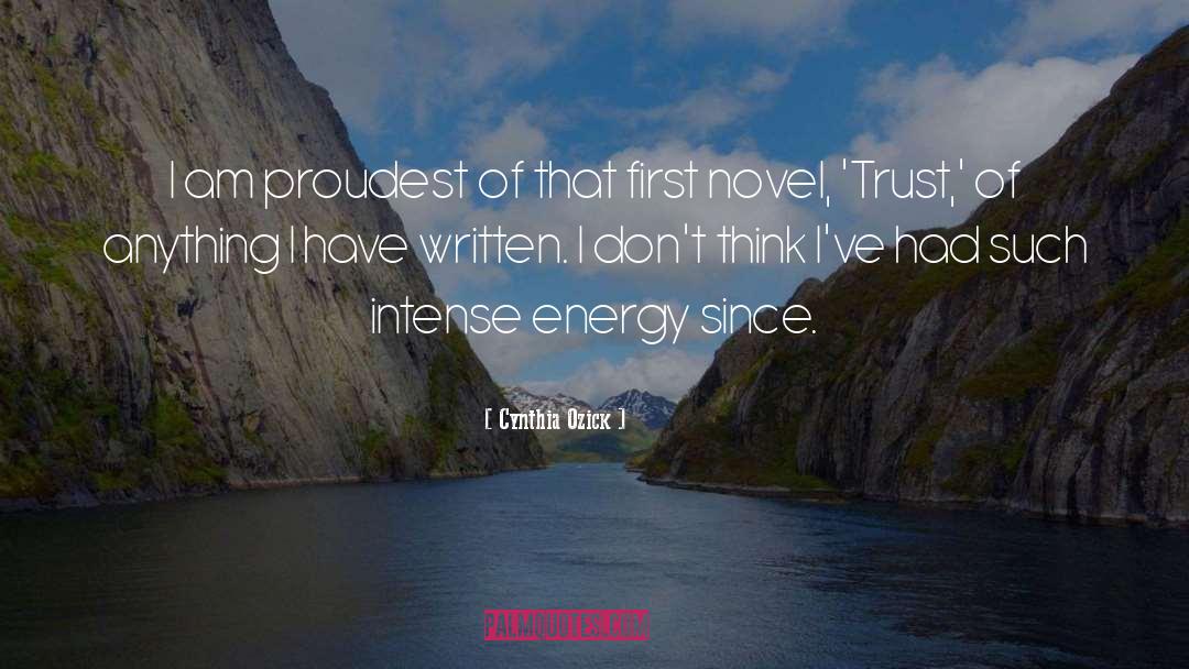 Solar Energy quotes by Cynthia Ozick