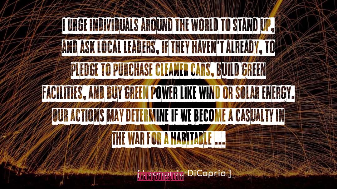 Solar Energy quotes by Leonardo DiCaprio