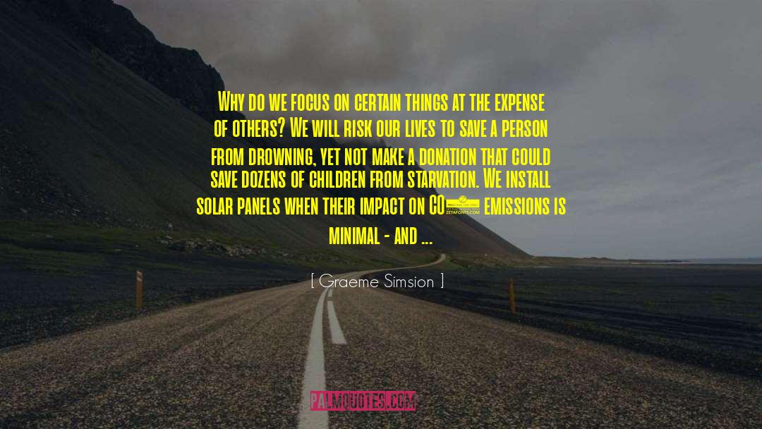 Solar Panels quotes by Graeme Simsion