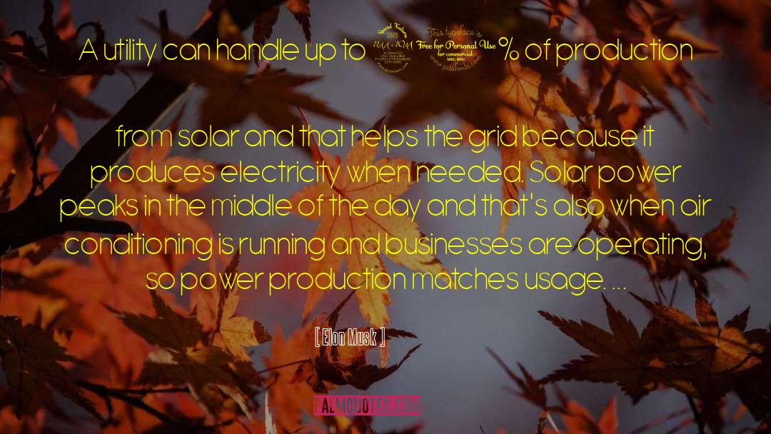 Solar Power quotes by Elon Musk