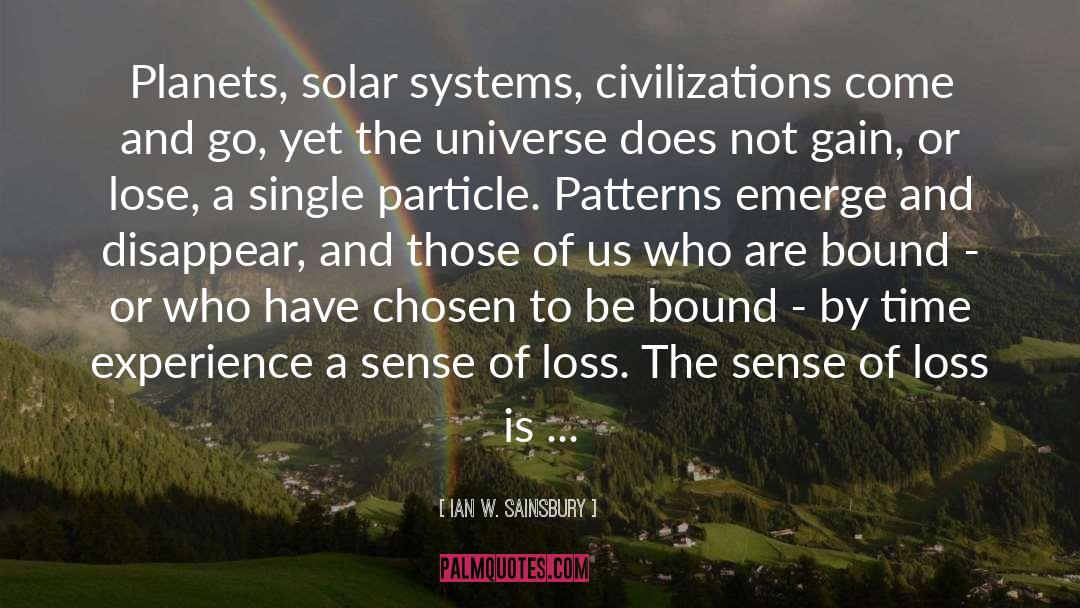 Solar Systems quotes by Ian W. Sainsbury