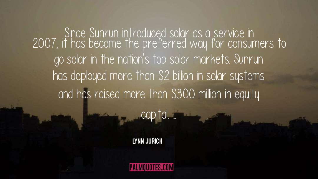 Solar Systems quotes by Lynn Jurich