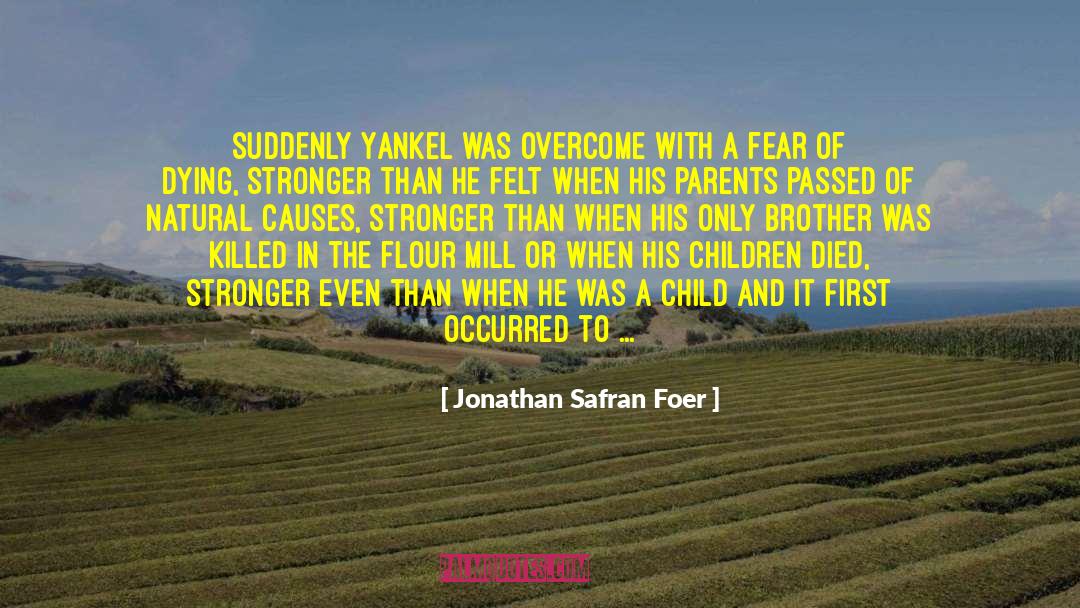 Solbiati Mill quotes by Jonathan Safran Foer