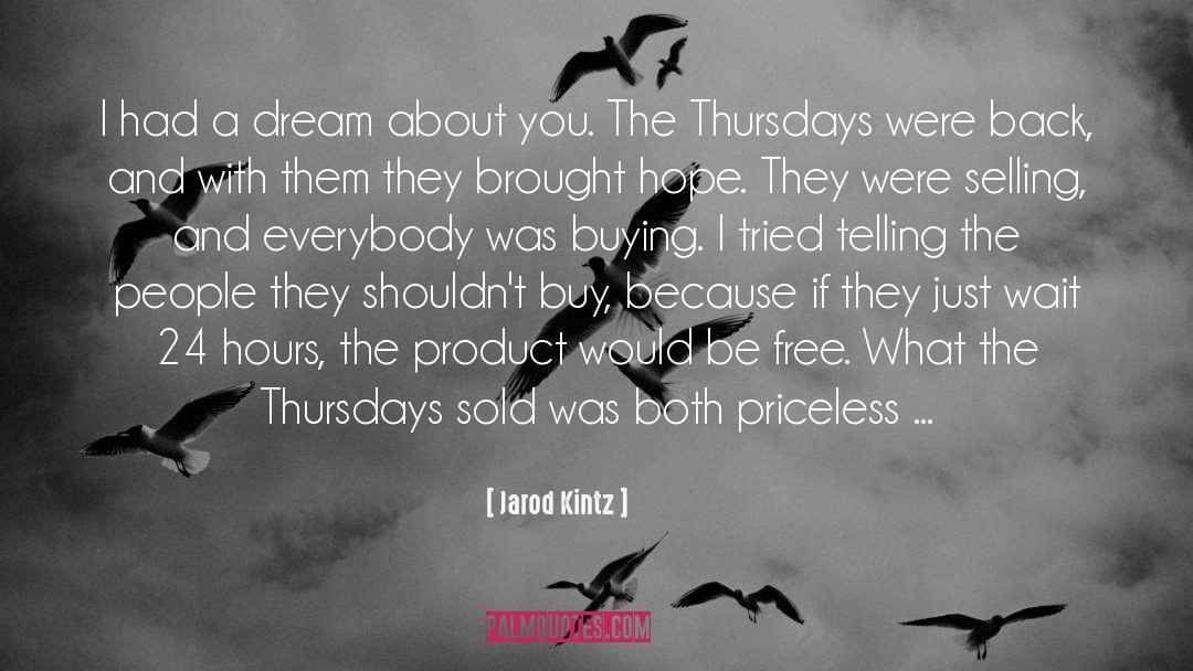 Sold quotes by Jarod Kintz