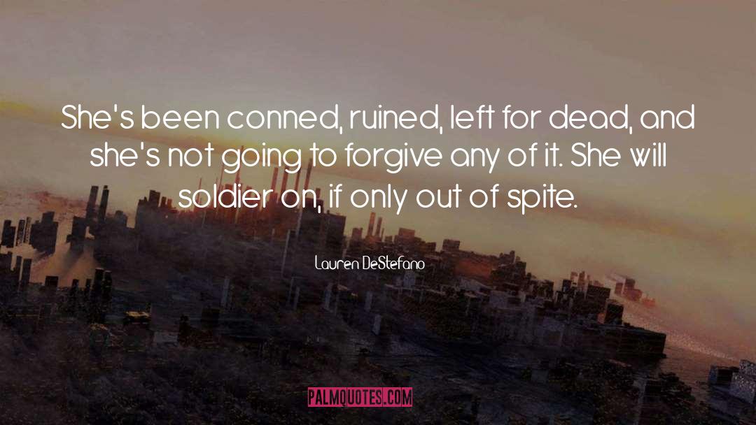 Soldier quotes by Lauren DeStefano
