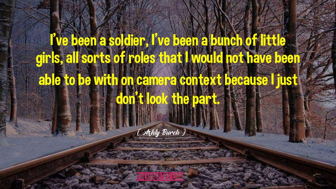 Soldier quotes by Ashly Burch