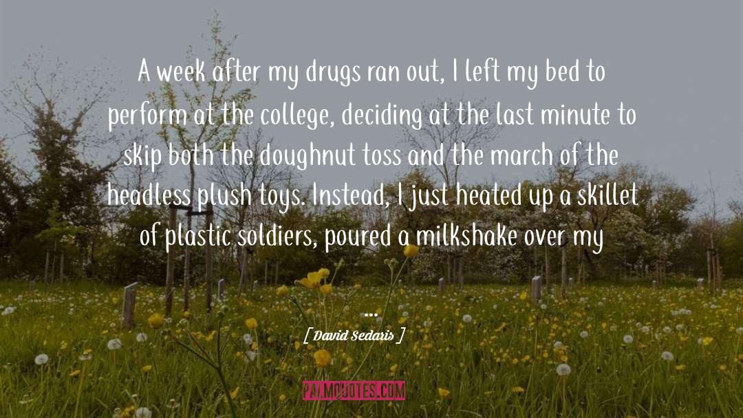 Soldier quotes by David Sedaris