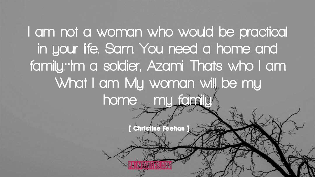Soldier What quotes by Christine Feehan