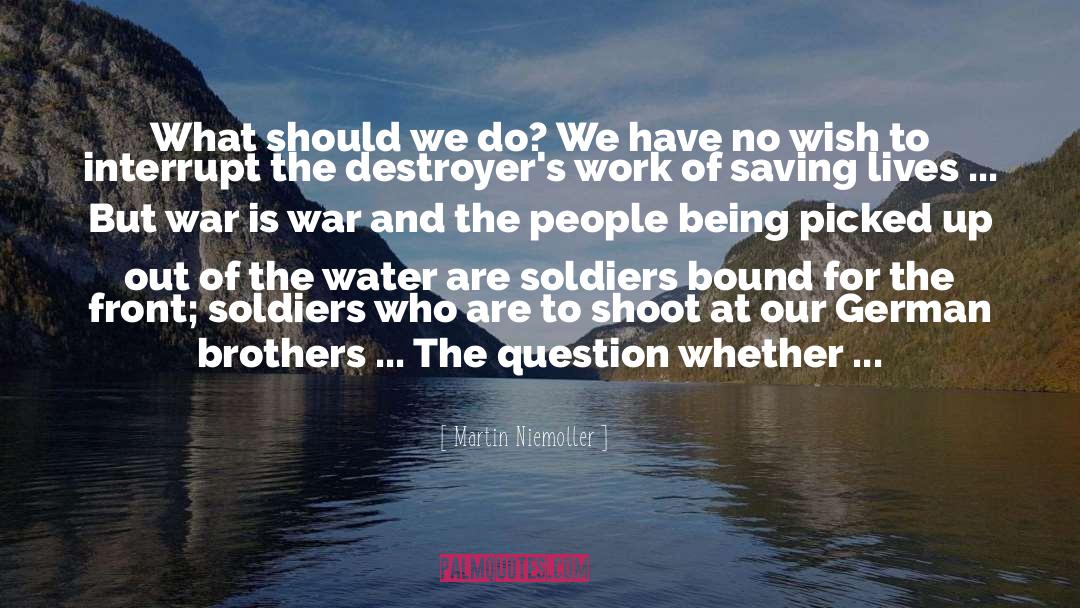 Soldiers Of Halla quotes by Martin Niemoller