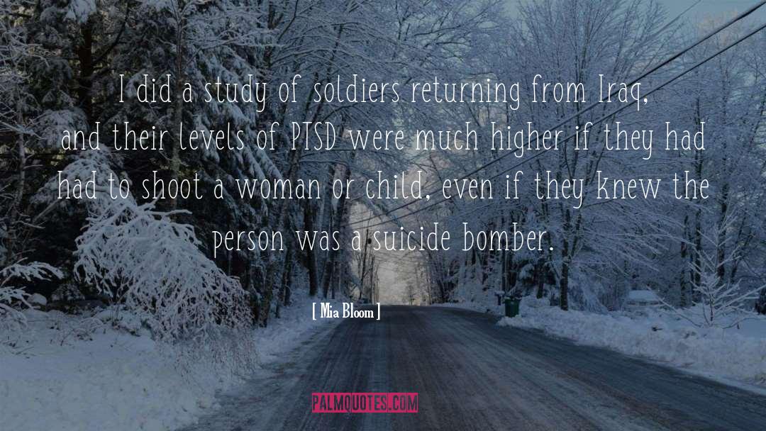 Soldiers quotes by Mia Bloom