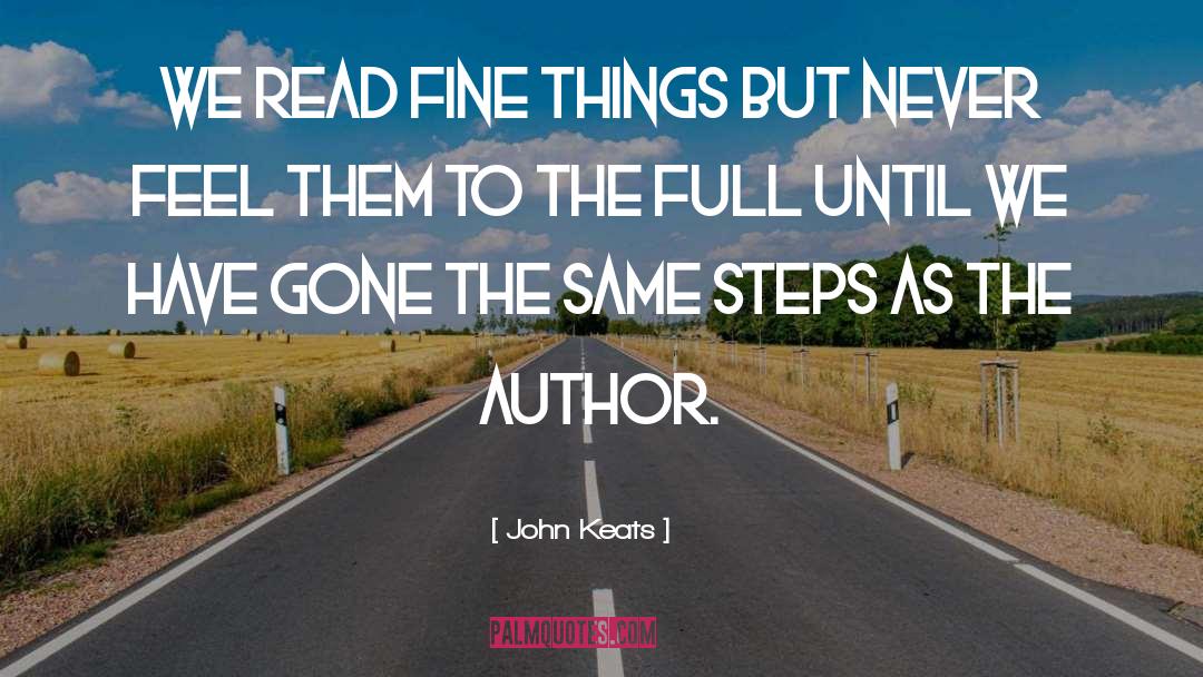 Sole Author quotes by John Keats