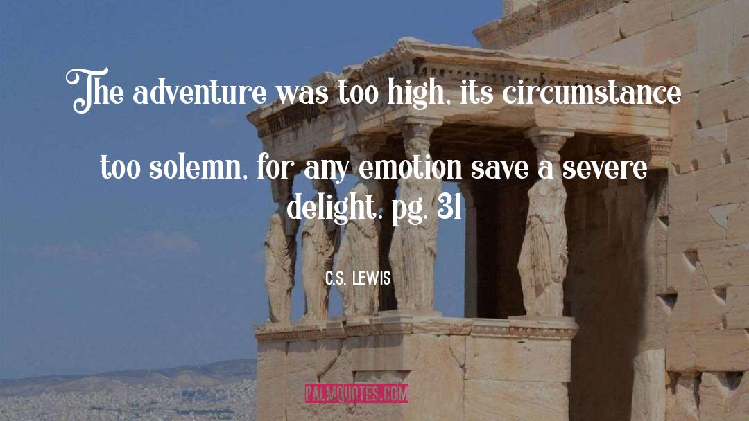 Solemn quotes by C.S. Lewis