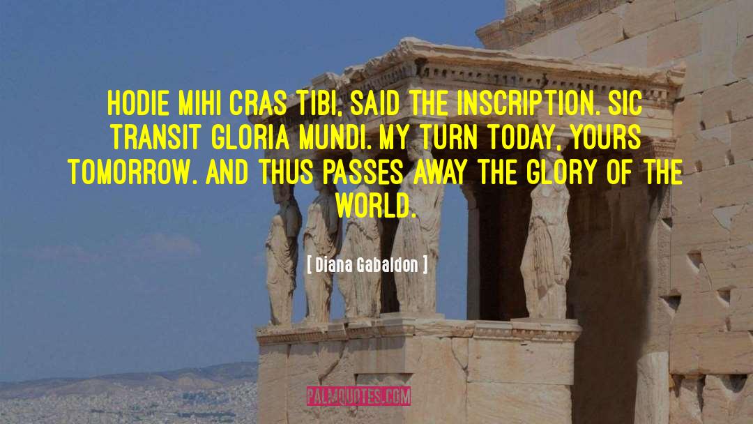 Soli Deo Gloria quotes by Diana Gabaldon