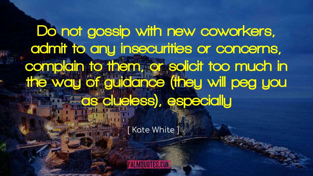 Solicit quotes by Kate White