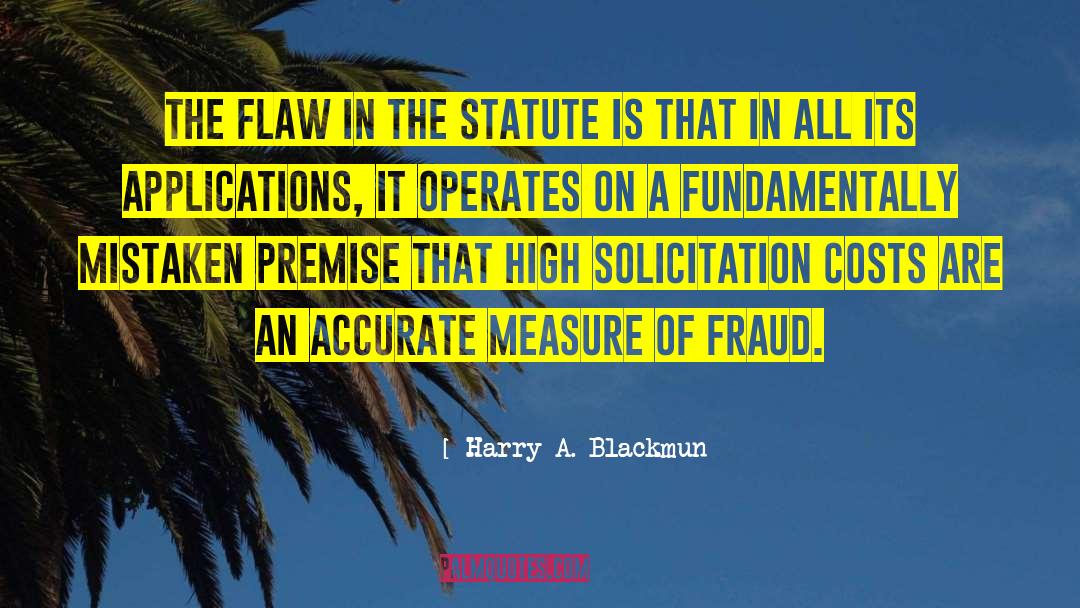 Solicitation quotes by Harry A. Blackmun