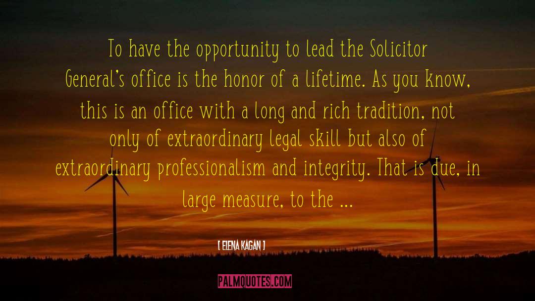 Solicitors quotes by Elena Kagan