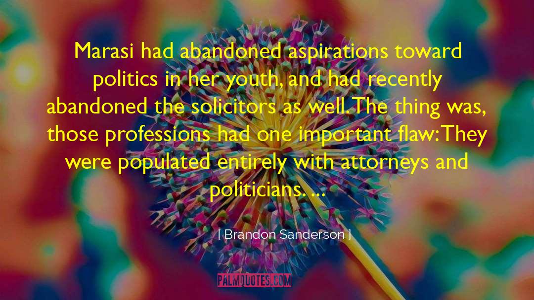 Solicitors quotes by Brandon Sanderson