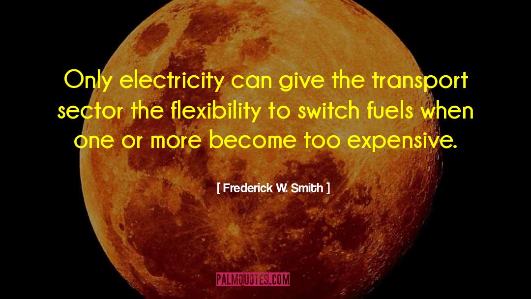 Solidarite Transport quotes by Frederick W. Smith
