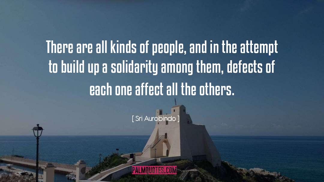 Solidarity quotes by Sri Aurobindo