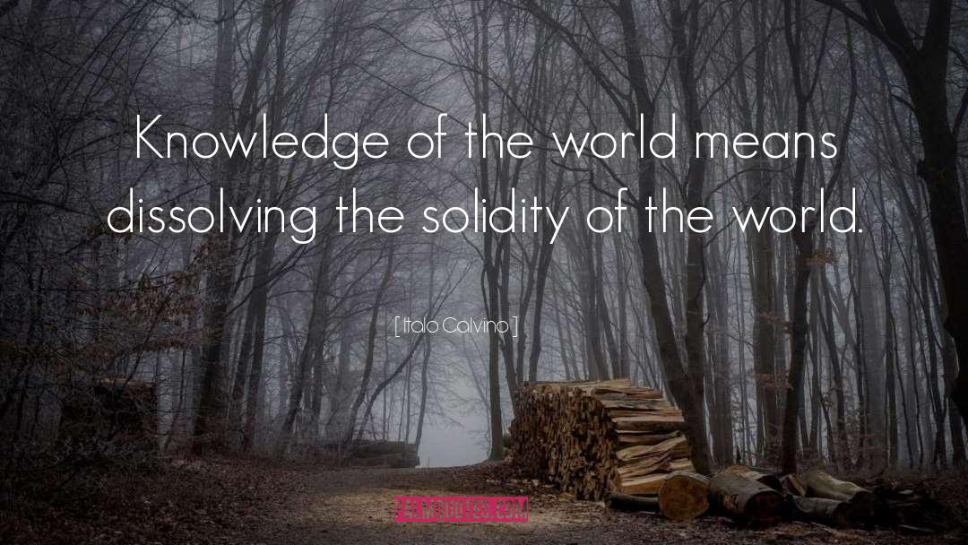 Solidity quotes by Italo Calvino